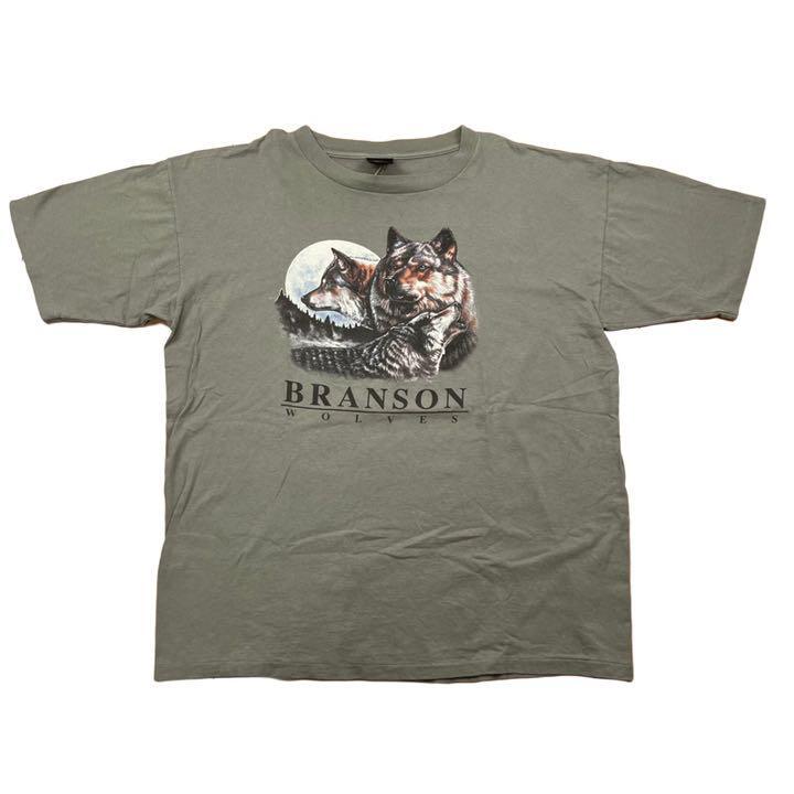 USA製 80s 90s シングルステッチ Tシャツ アニマル プリント ビッグ拍卖