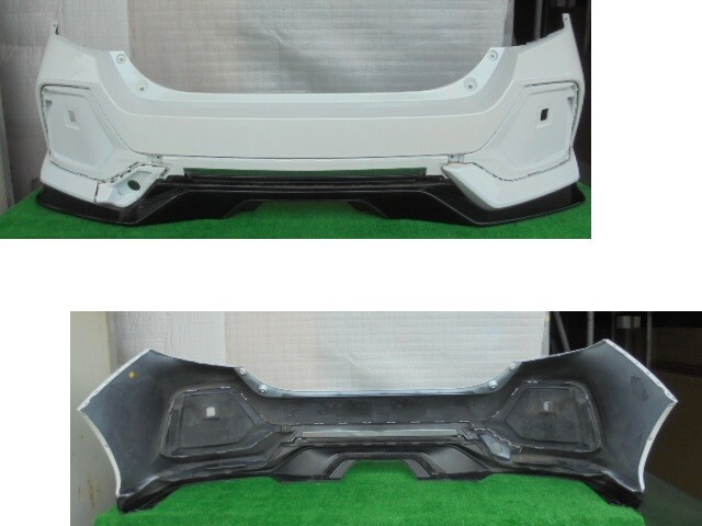 ホンダ/シビック FK7 ハッチバック用 ロアガーニッシュ付 リアバンパー NH788P No.914006【品番 71501-TGG-A00ZF】拍卖
