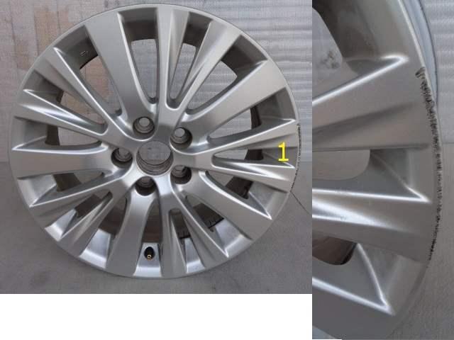 トヨタ/ヴェルファイア ANH20W 18インチ サイズ:7.5J 5穴 アルミホイール1本 No.722543【品番 42611-58180】拍卖