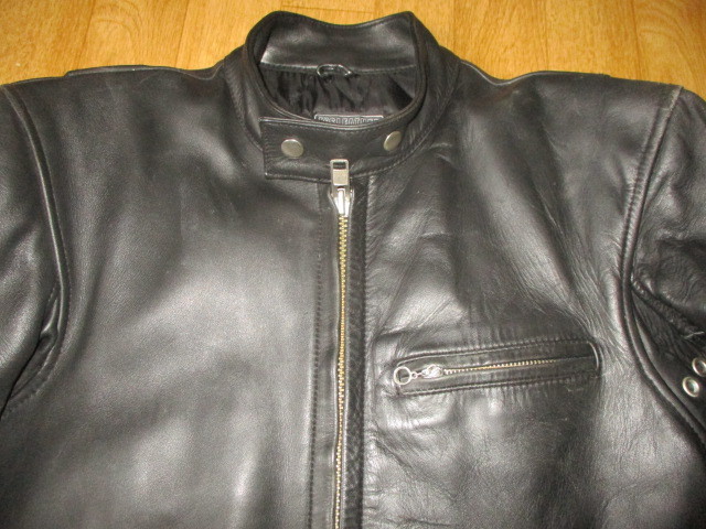 KADOYAカドヤレーシング 本皮・シングルザージャケット サイズM 中古拍卖
