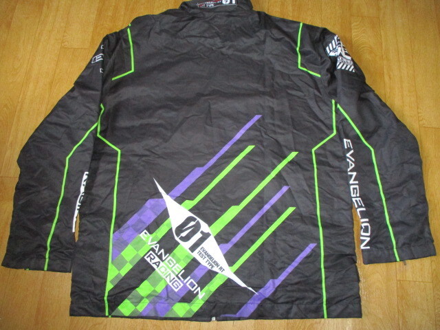 エヴァ・EVAレーシング・スーパーGT デカロゴ ジャケット サイズL(LL相当) 新同美中古 鈴鹿八耐拍卖