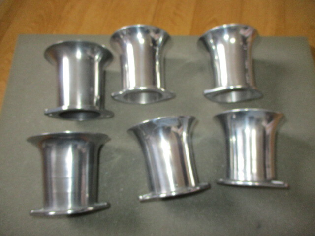 ニスモソレックス44 75㎜ 当時物 アルミファンネル 極美中古 6個 ハコスカ・ケンメリ・S30Z拍卖