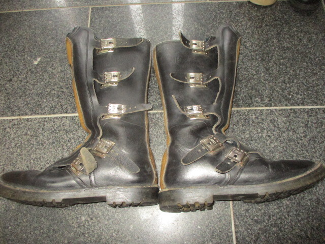 SIDI Joel Robert 5連ベルト・バックル ビンテージ モトクロス・マッドマックス風バトル系ブーツ 極美中古 サイズ不明(26.5~27㎝)拍卖