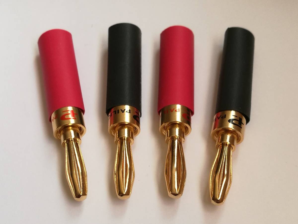 ♪♪PAILICCS高性能バナナプラグ+保護チューブ付10本セット ⑥♪♪拍卖