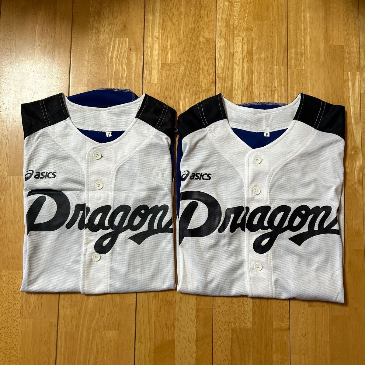 3. 2015 中日ドラゴンズ 昇竜ユニフォーム フリーサイズ 昇竜DAY 燃えドラ 試合観戦当日試着しました 2着あり 非売品 送料無料拍卖