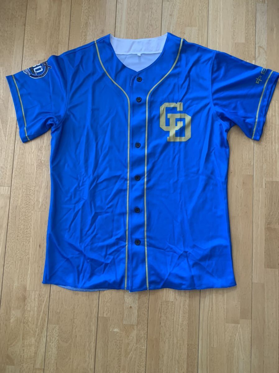 4. 2016 中日ドラゴンズ 昇竜ユニフォーム フリーサイズ 昇竜DAY 燃えドラ 試合観戦配布品 当日1回使用 6着あり 非売品 美品 送無拍卖