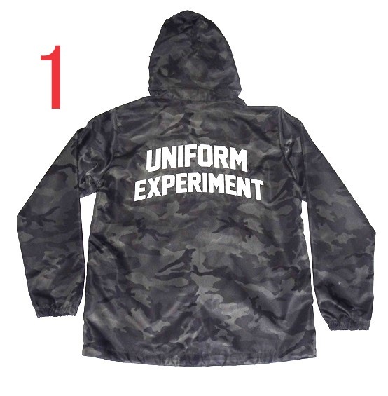 uniform experiment 16AW STAR HOODED ZIP BLOUSON カモ柄 1 ブラック Used 中古 ユニフォームエクスペリメント UE 秋冬 2016 167043拍卖