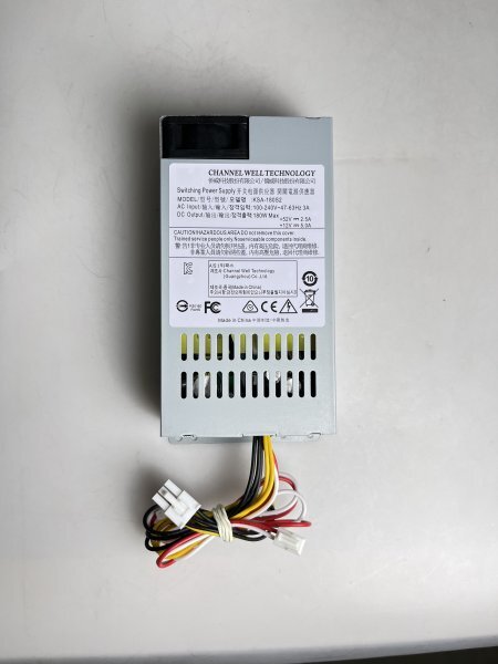 電源 KSA-180S2 180W POE 交換用スイッチング電源 100-240V DC +52V 2.5A +12V 5A (6ピン+2ピン)拍卖
