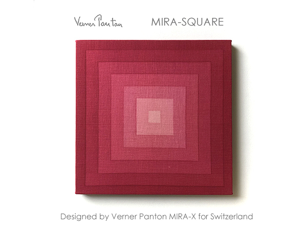 貴重なピンク濃いグラデMIRA-SQAUREオリジナルVerner Pantonパントン貴重なPink②ルイスポールセンKartellアルテミデWEGNERフィンユール拍卖