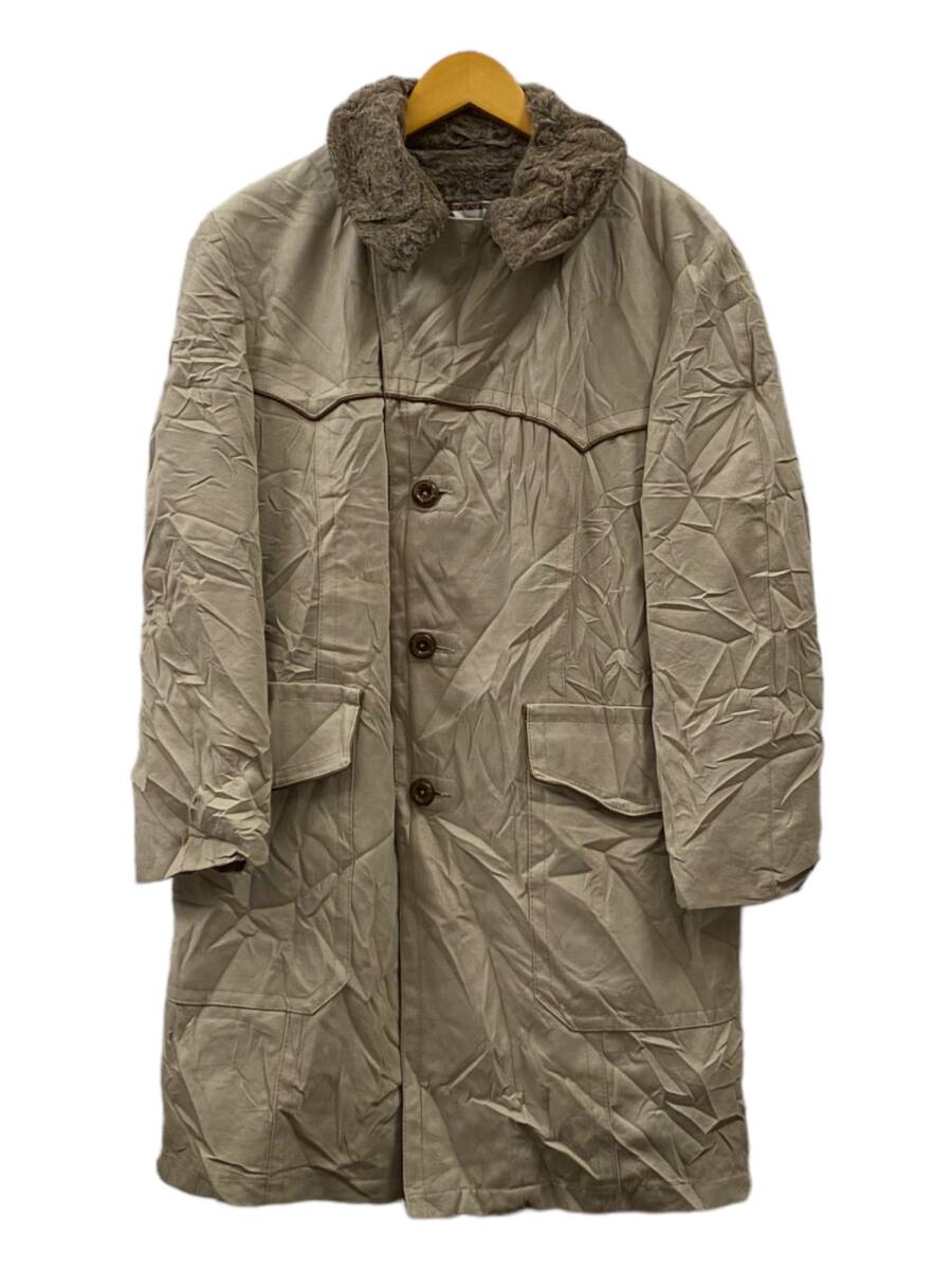 USA製 古着 80s 90s McGREGOR (マクレガー) ランチコート 裏ボア P13 40 ベージュ メンズ/078拍卖