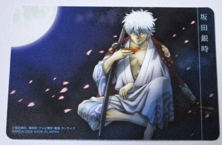 銀魂 カードガム いつも心に一本のドライバー No.022 坂田銀時 ステッカー 未使用拍卖