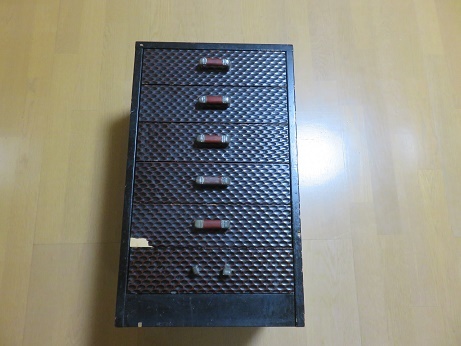☆鎌倉彫☆チェスト☆キズ有拍卖