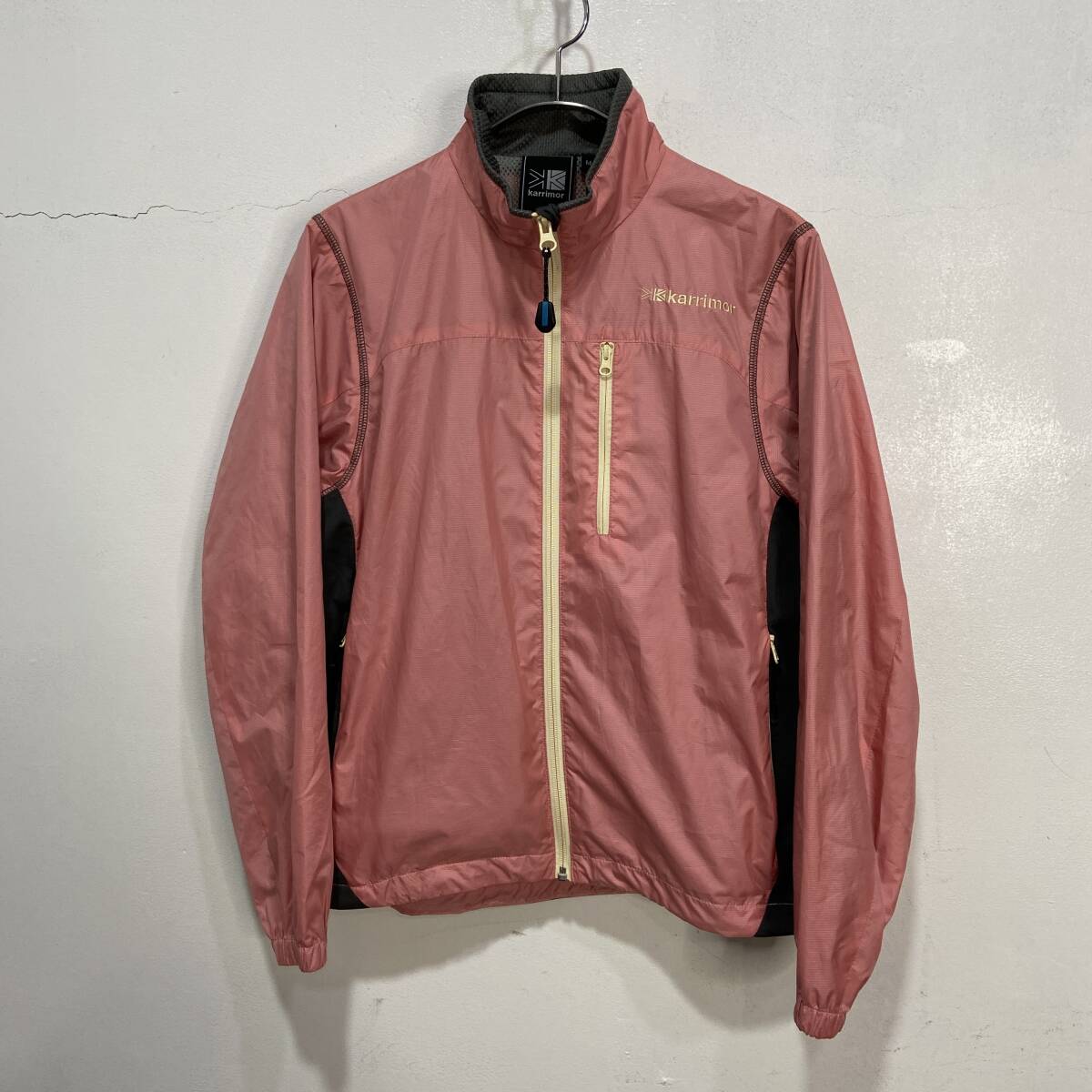 ☆送料無料☆美品☆Karrimorカリマー☆マウンテンジャケット☆ショート丈☆M☆ライトピンク☆ストレッチ☆D24M拍卖