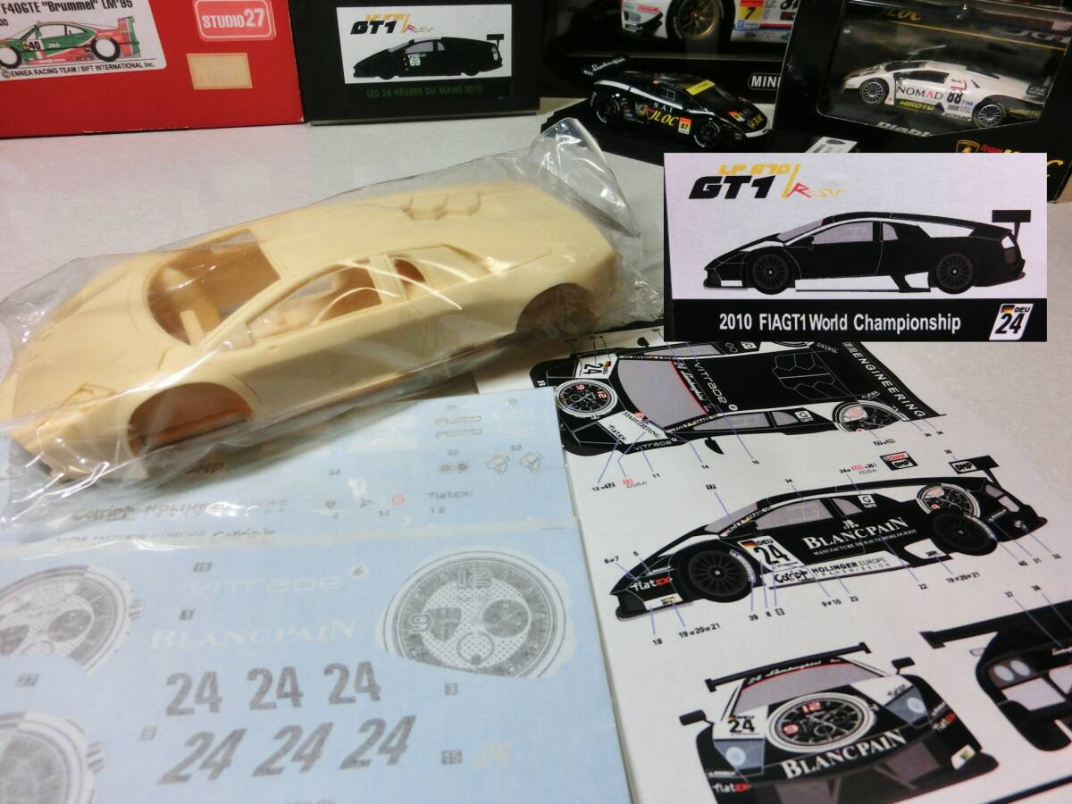 ★★ 絶版キット!!チームJLOC・ランボルギーニ・ムルシエラゴ・LP670・R-SV LM FIA GT1仕様 ★★拍卖
