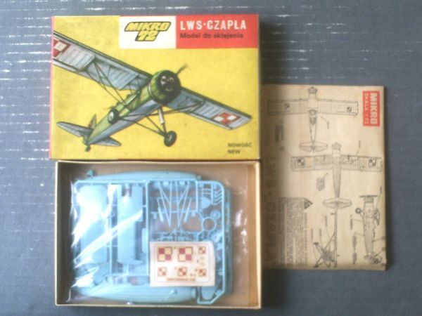 未組立【LWS・チャプラ(1/72スケール/海外製プラモデル)】ポーランド製拍卖