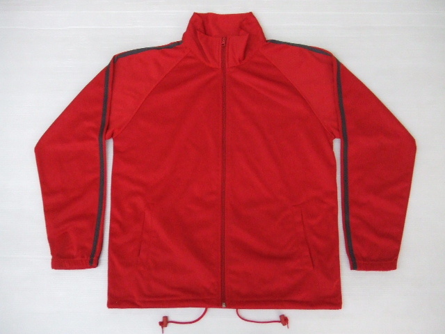 【お買得】★hillcrop/ヒルクロップ★メンズ長袖ジャージ 赤 サイズL スポーツウェア拍卖