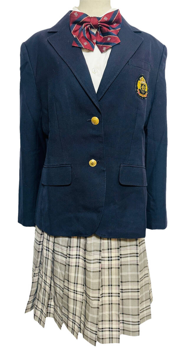 堀越高等学校 / 制服 / 卒業生保管品/ 指定品 / ブレザー / シャツ / スカート / リボン拍卖