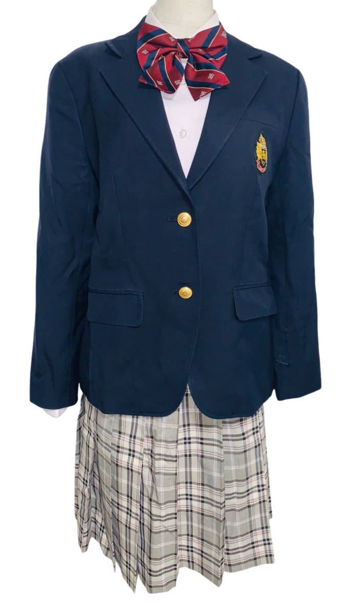 堀越高等学校 / 制服 / 卒業生保管品/ 指定品 / ブレザー / シャツ / スカート / リボン / ソックス拍卖