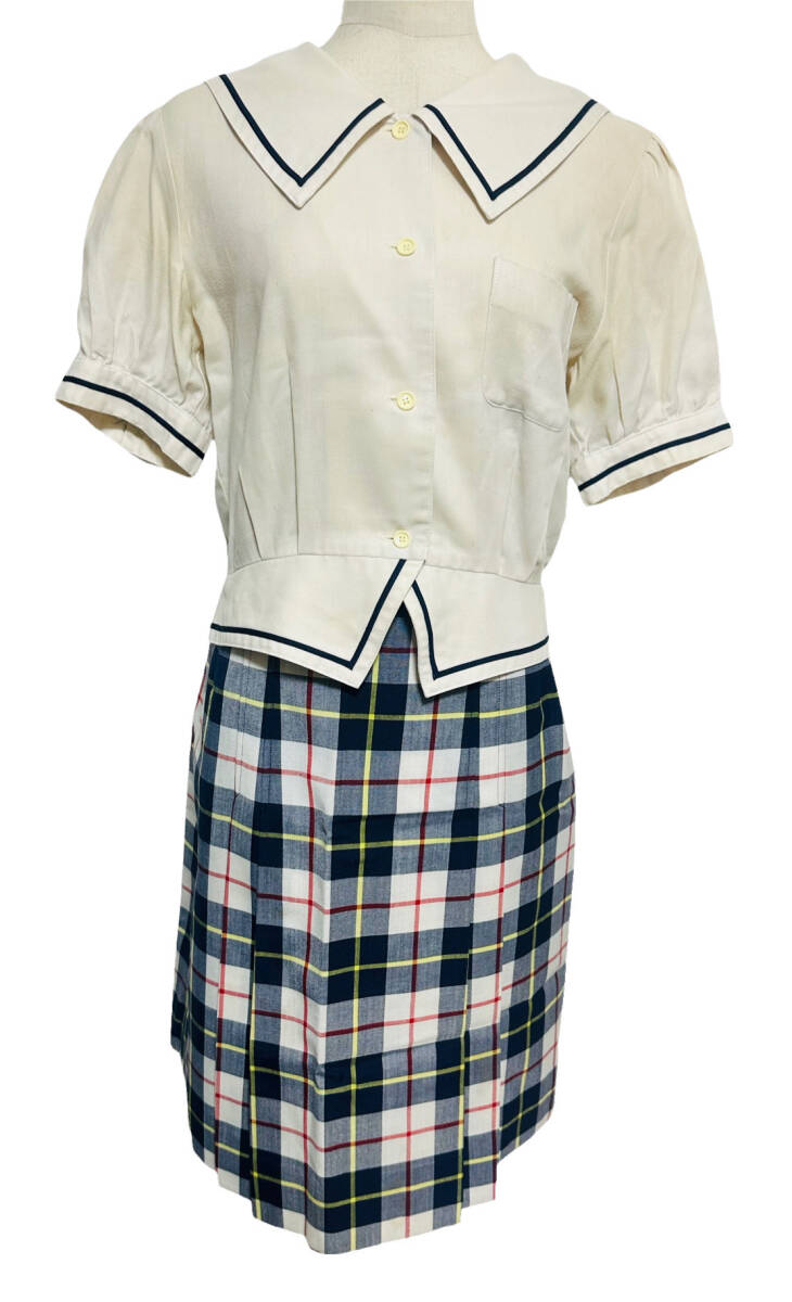堀越学園 / 制服 / 卒業生保管品/ 指定品 / セーラー / スカート //拍卖