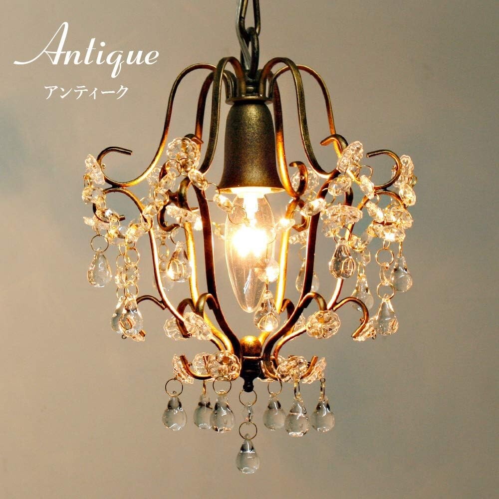 Vill-age ペンダントライト Cocotier ココティエ LED対応 【白熱電球付属、アンティーク】拍卖