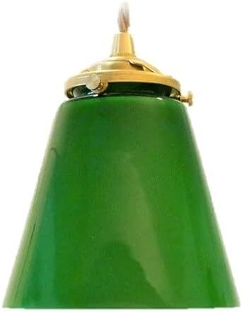 KML グリーンガラス ペンダントライト 照明器具 天井照明 おしゃれ 真鍮灯具 コード調整器具付き 【E26 LED電球付属, グリーン】拍卖