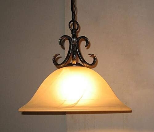 OTD ペンダントライト ガラス 吊下げ灯 北欧 アンティーク リビング ダイニング 食卓用 天井照明 レトロ【引っ掛けシーリング用】拍卖