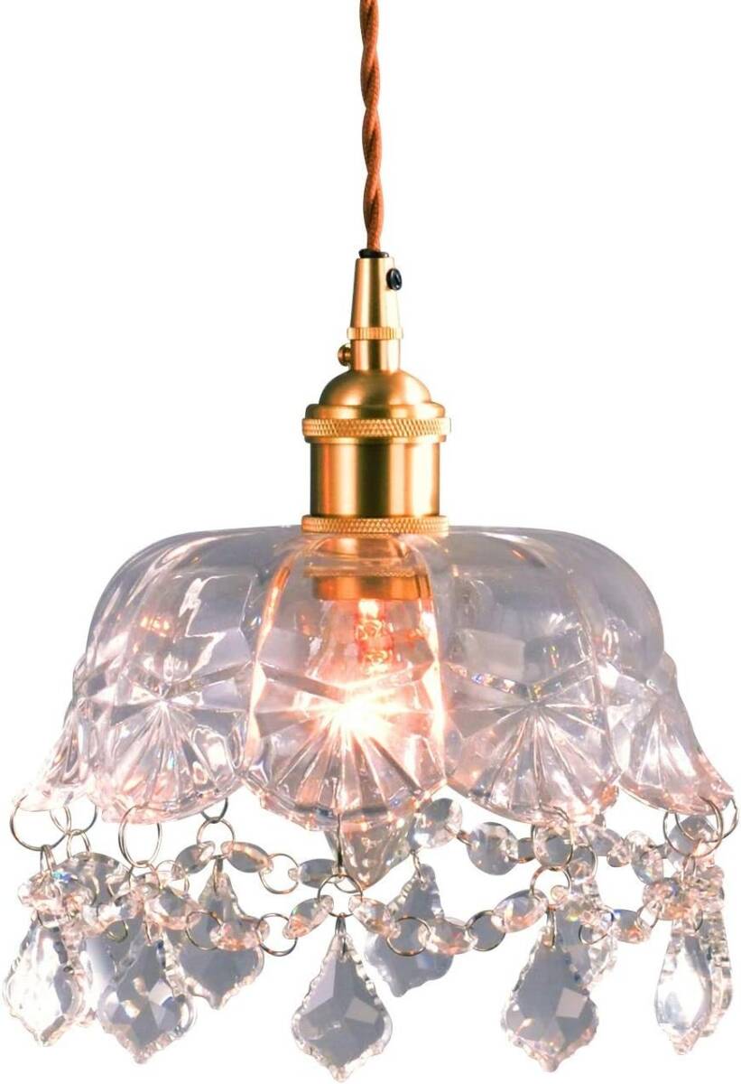 女神のライト ペンダントライト シャンデリア プチシャンデリア おしゃれ LED 天井照明 かわいい クリスタル ガラス【Bタイプ】拍卖