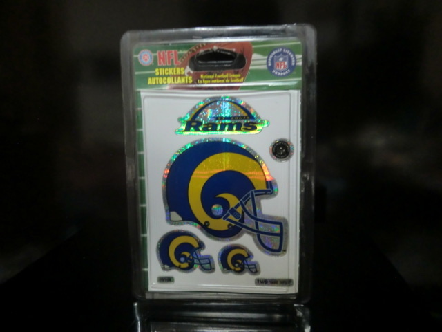 NFL ロサンゼルス ラムズ ステッカー シール 未開封品拍卖