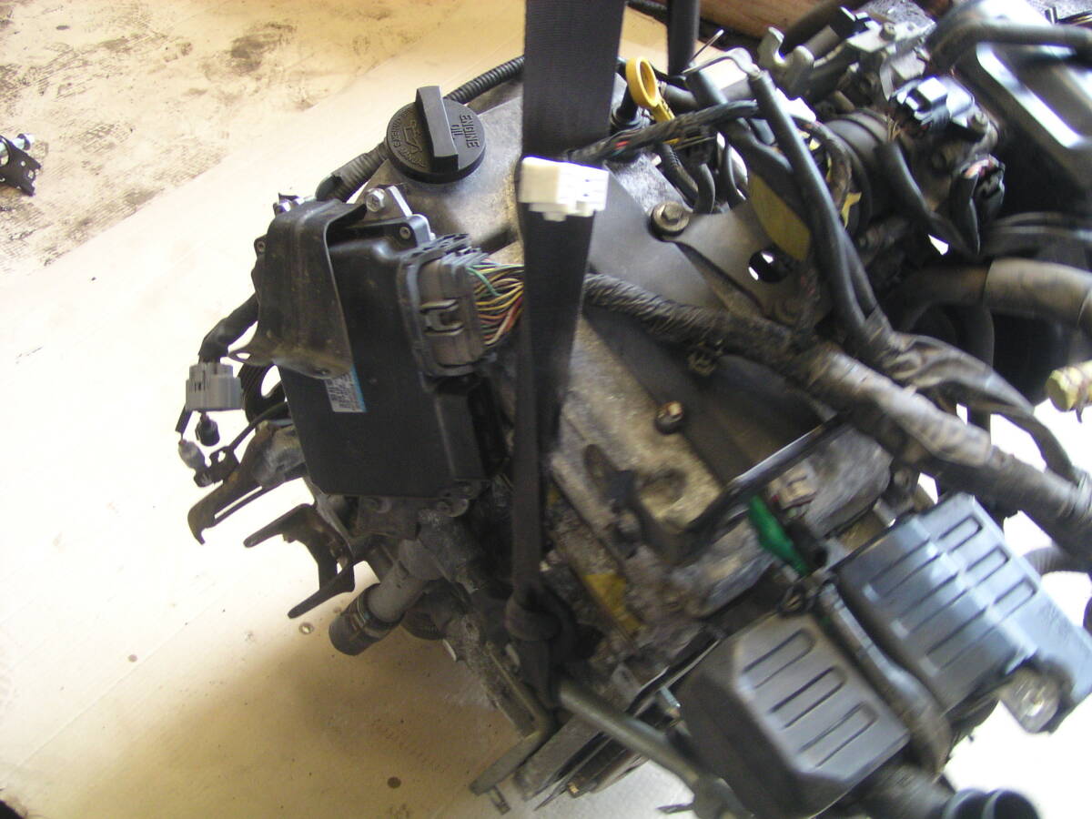 ☆ 個人様宅配達不可(最寄りの営業所留め) MK21S パレット K6A エンジン ハーネス コンピューター拍卖