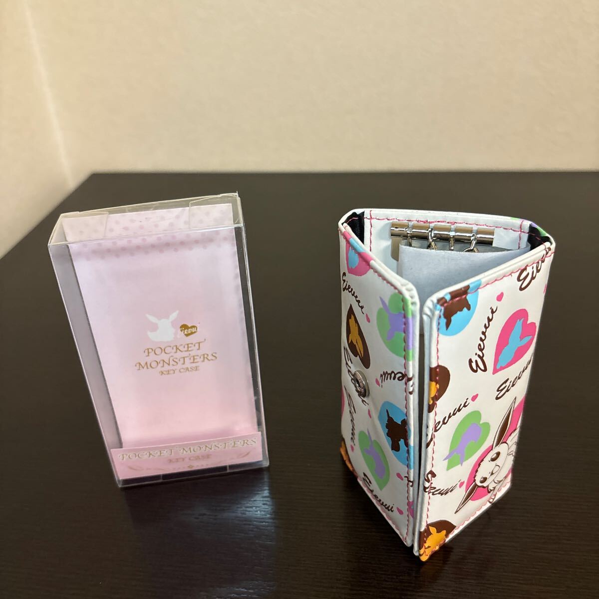 ポケットモンスター キーケース ホワイト イーブイ PME-KC-WH 未使用 ポケモン拍卖