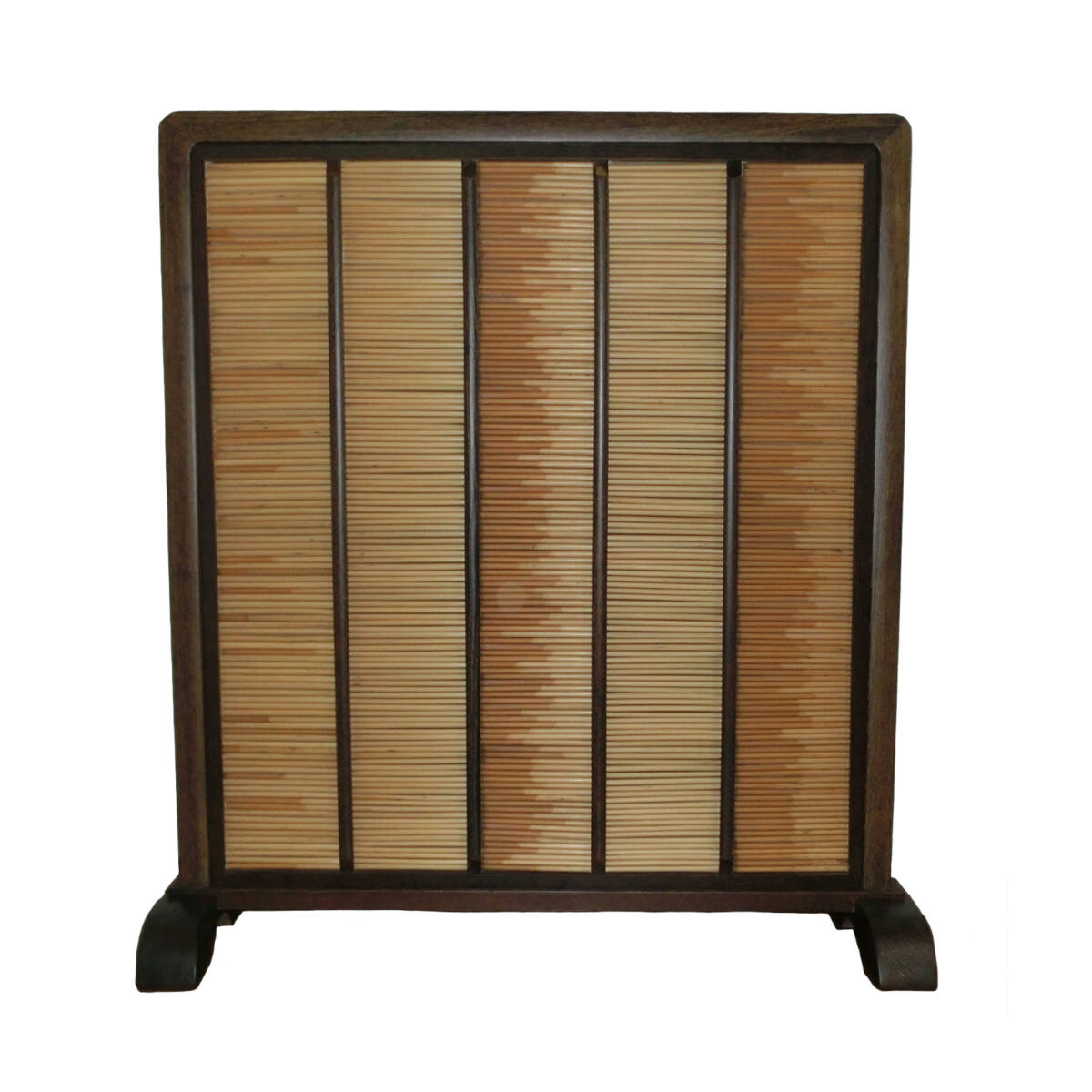 よし衝立 7 和風 新品 未使用 わけあり ついたて 3.5尺 アール 桑色 間仕切り パーテーション 拍卖