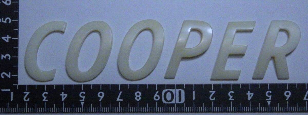 即決 ミニ COOPER エンブレム リア メッキ剥離 加工用 ※送込 ⑥拍卖