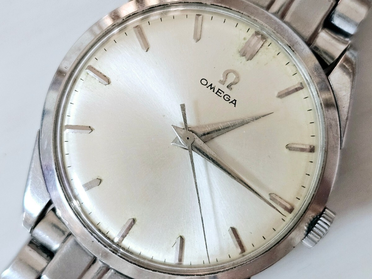 OMEGA オメガ 紳士用高級機械式腕時計 ヴィンテージモデル ブレスレットもヴィンテージ拍卖