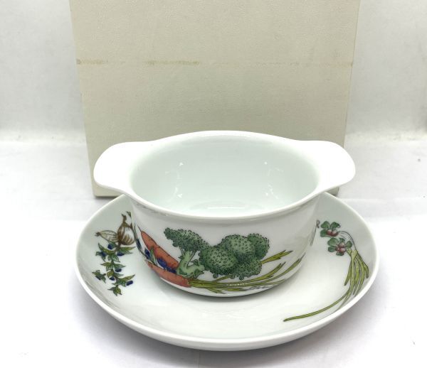 【未使用保管品】HUTSCHENREUTHER フッチェンロイター TAVOLA タボラ スープ カップ&ソーサー M-184拍卖