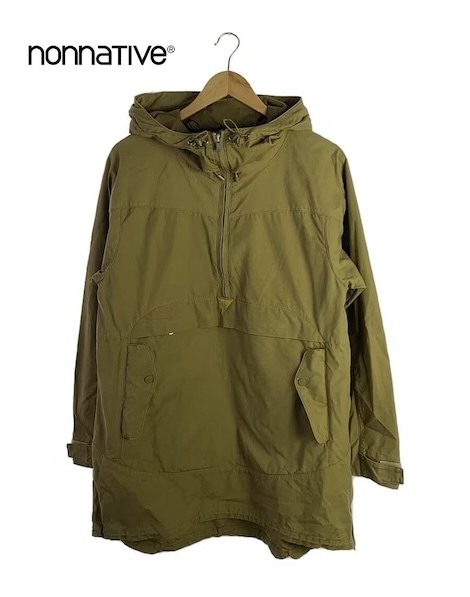 TK ノンネイティブ 『名作アーカイブ』 リップストップ ロング丈 プルオーバージャケット アノラックパーカー拍卖