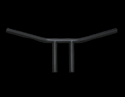 N011716ヘコミ有りドラッグライザーバー6インチ/ブラック黒拍卖