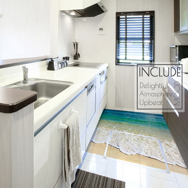 ウォールステッカー 海岸 砂浜 砂の海岸 ビーチ 綺麗な海 透明度の高い海 波際 水面 波模様 はての浜 ティーヌ浜 レジンで作拍卖