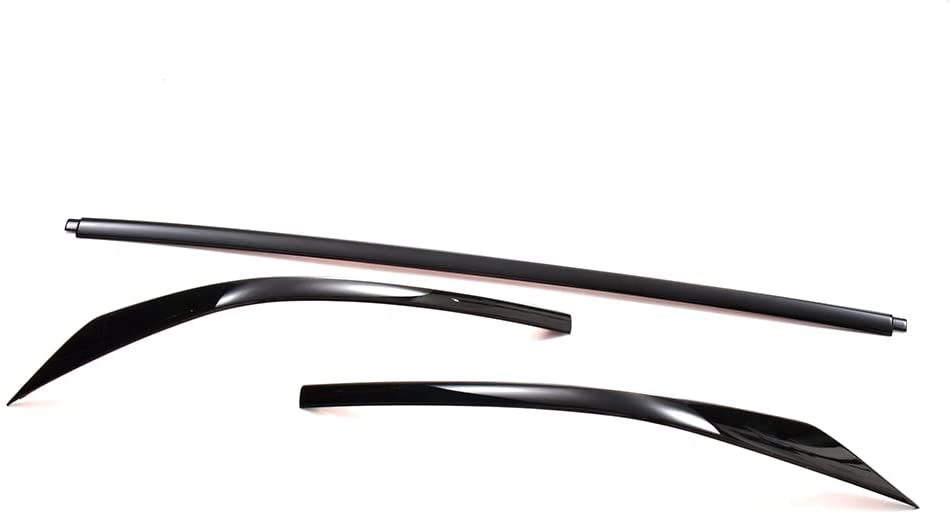 新型 ハリアー 80系 ハリアー MXU/AXUH80・85専用 パーツ リアバンパーステップガード モール スカッフプレート ABS製 ピアノブラック 3P拍卖