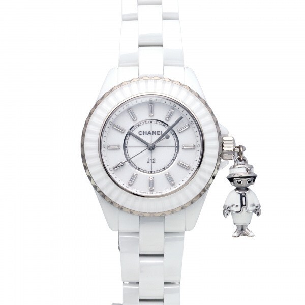 シャネル CHANEL J12 555本限定 H6478 ホワイト文字盤 新品 腕時計 レディース拍卖
