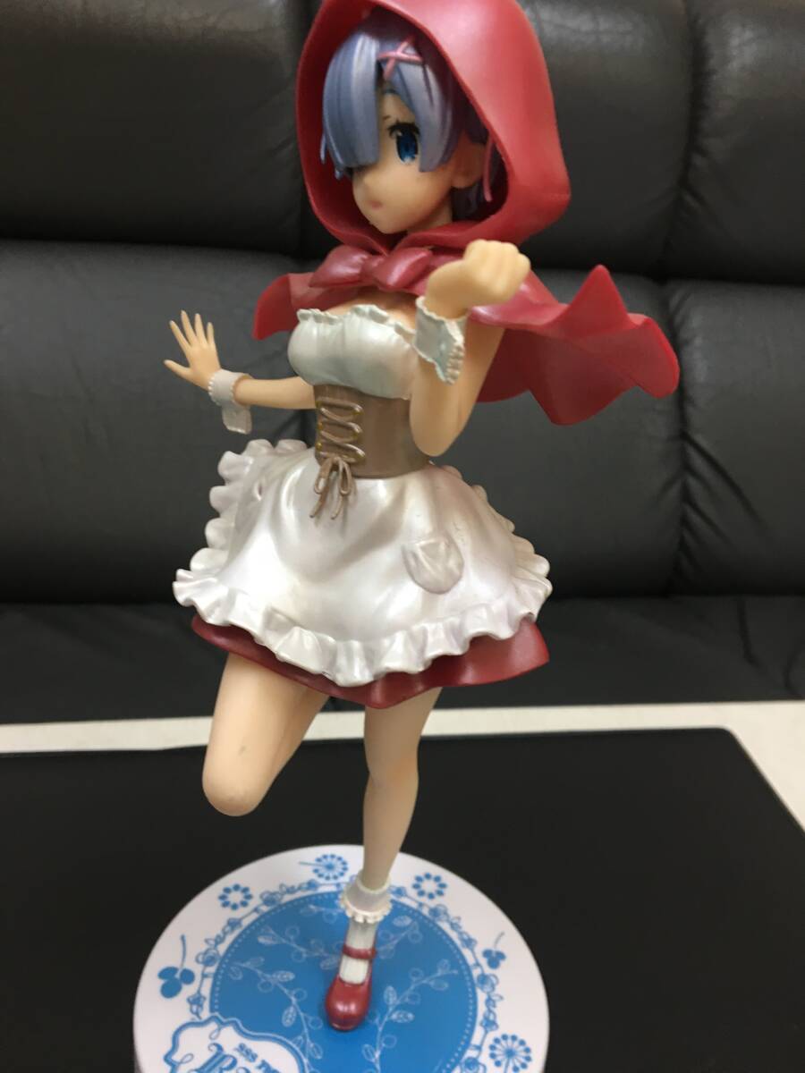 ★送料450円★ゼロから始める異世界生活「 SSSフィギュア レム Red hood フィギュア」 リゼロ グッズ (一番くじフィグ1保管)拍卖