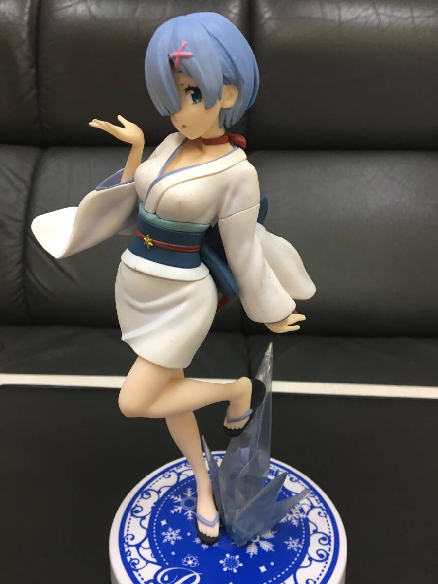 ★送料無料!★ゼロから始める異世界生活「 SSS リゼロ レム フィギュア 雪女」(一番くじフィグ1保管)拍卖