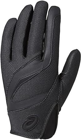 新品 asics(アシックス) 野球 守備用 手袋 右手 男女兼用 高校野球対応 ゴールドステージ BEG171 ブラック/ブラック Sサイズ 187-462拍卖