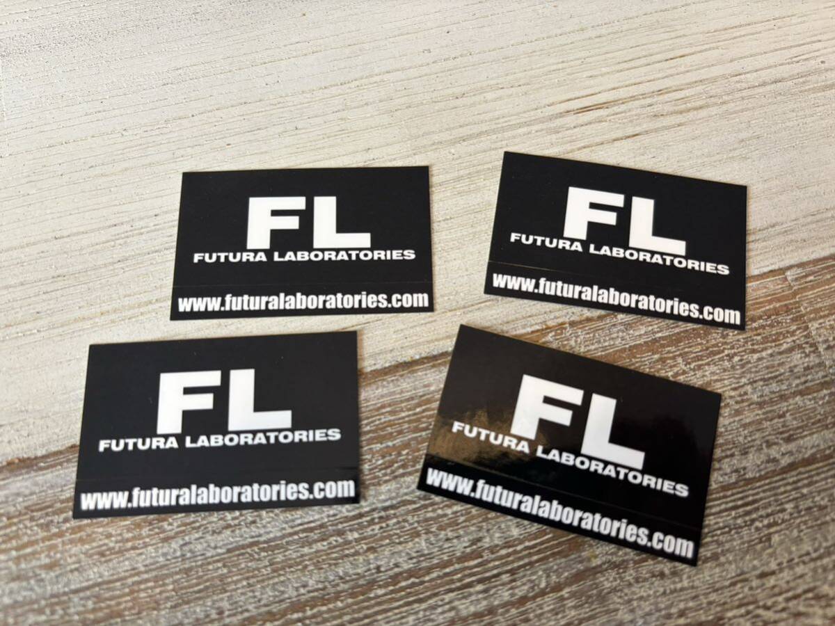 フューチュラ/FUTURA LABORATORIES ステッカー/シール サイズ 縦3.6 横5.8 4枚セット拍卖