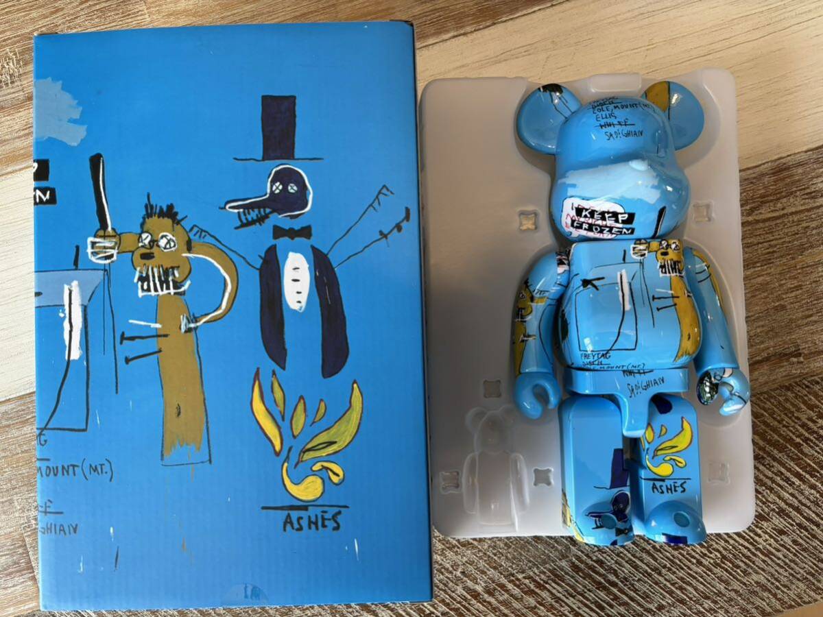 ★400%のみ★ JEAN-MICHEL BASQUIAT #9 ベアブリック/BE@RBRICK(メディコムトイ・フィギュア・バスキア)拍卖