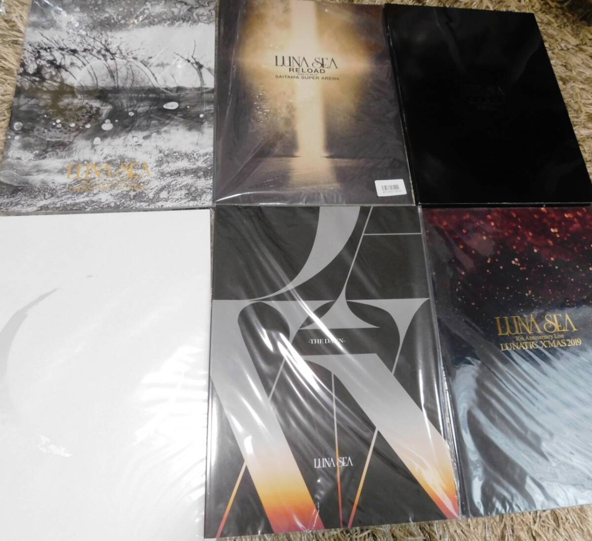 ■ LUNA SEA ツアーパンフレット6冊セット 5冊未開封 THE DAWN/CROSS/RELOAD/LUNATIC X'MAS 2019/The LUV SUGIZO J RYUICHI INORAN 真矢拍卖