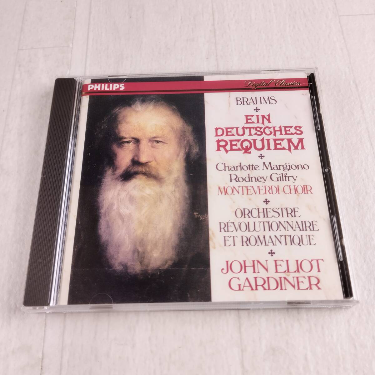 1MC12 CD ジョン・エリオット・ガーディナー ブラームス ドイツ・レクイエム拍卖