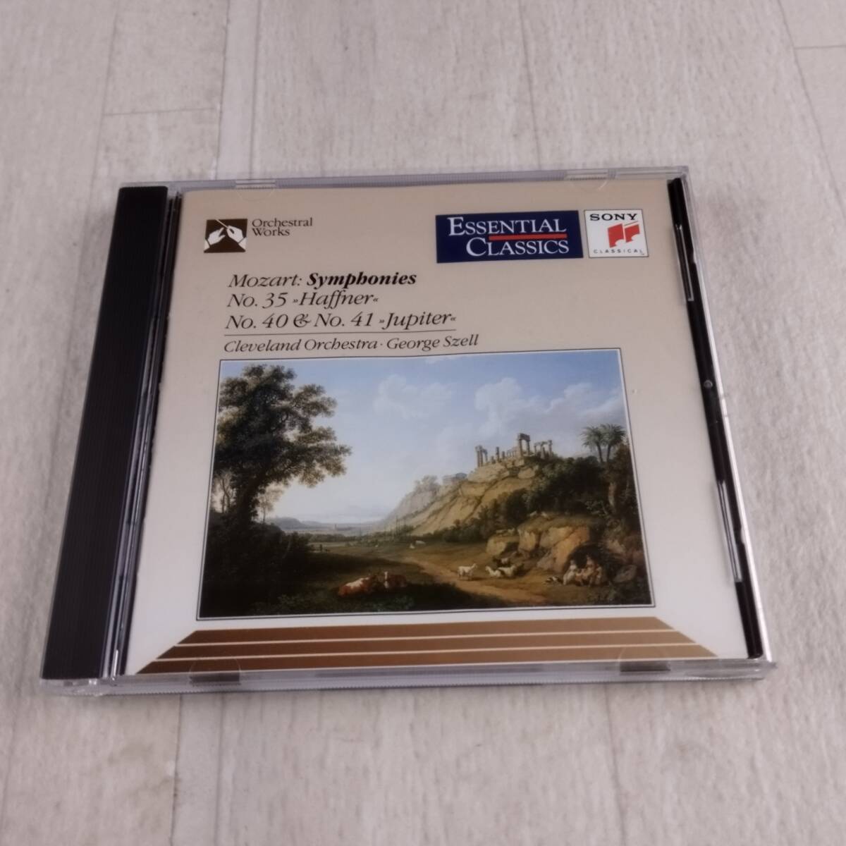 1MC8 CD SZELL MOZART SYMPHONIES NOS.35 HAFFNER 40&41 JUPITER拍卖
