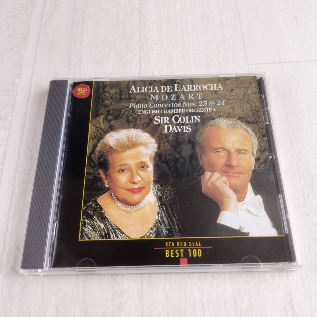 1MC11 CD アリシア・デ・ラローチャ コリン・デイヴィス イギリス室内管弦楽団 モーツァルト ピアノ協奏曲拍卖