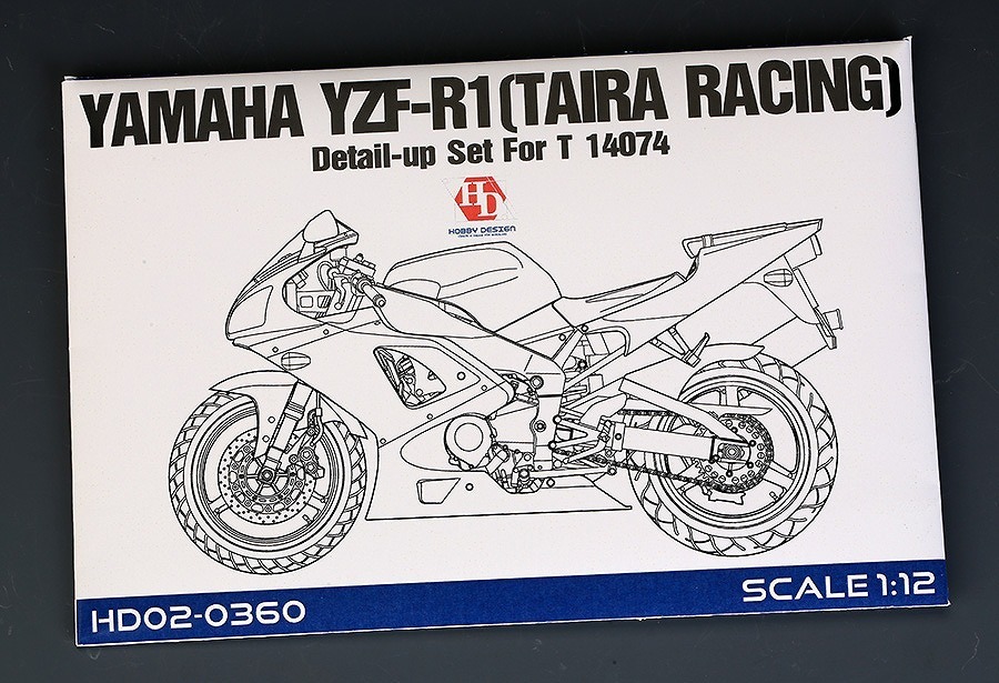 ホビーデザイン HD02-0360 1/12 ヤマハ YZF-R1 (タイラ レーシング) ディティールアップセット (タミヤ14074用)拍卖