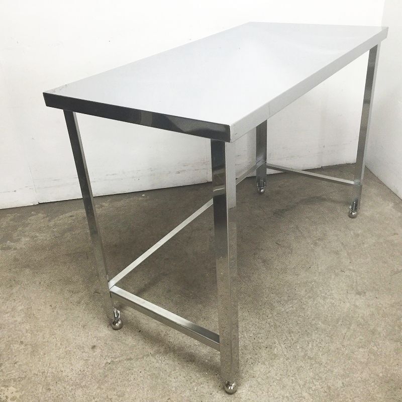 ★DD2515 | 【新品】三方枠 サーバー台 作業台 ステンレス セイコウシステム W1150×D600×H850mm 業務用 ワークテーブル拍卖